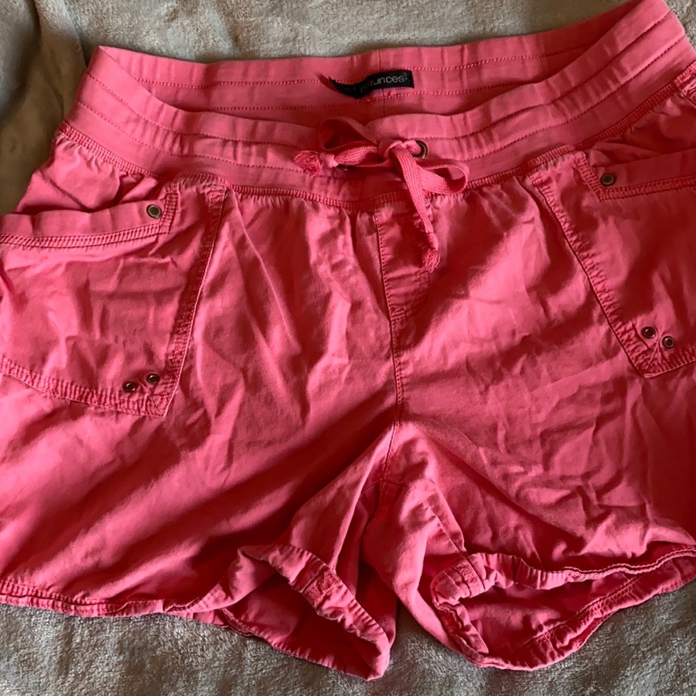 Maurices 2x pink cotton shorts